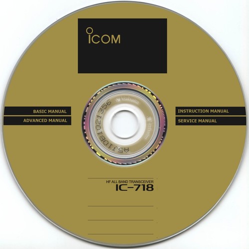 Icom 718 basic - basic, &