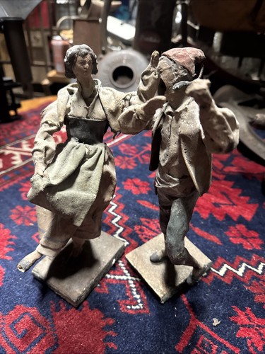 Coppia figure contadine - figure,