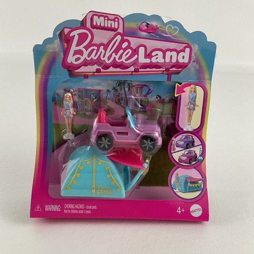 Mini barbie land camping - land, trip