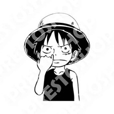 Adesivi One Piece Monkey D