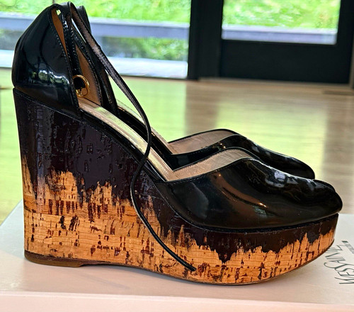 Yves saint laurent nero pelle - yves,