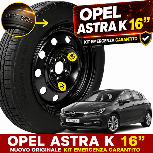 Ruotino scorta per - 16", opel