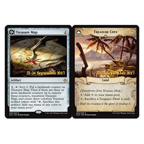 Mtg treasure map foil exc - treasure,