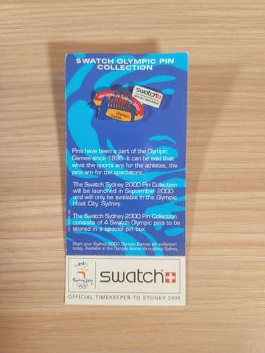 Spilla swatch cronometrista - swatch,