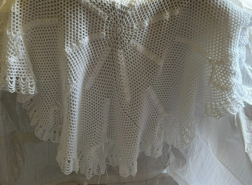 Handmade baby shawl large - baby,