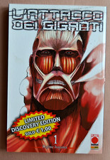 L'attacco dei giganti n. 1, limited discovery edition Planet Manga