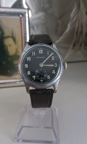 Vintage helvetia swiss watch - vintage,