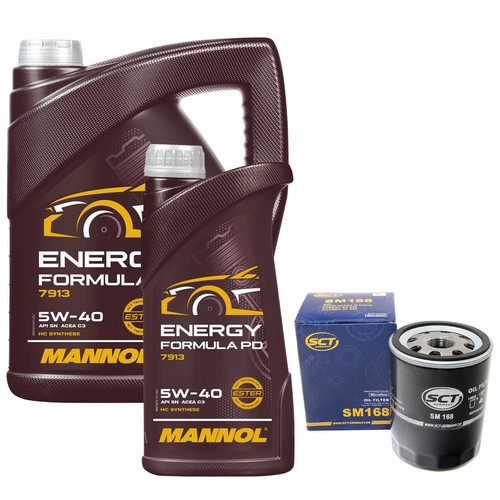 Kit olio motore mannol 40 - olio, 5w-40