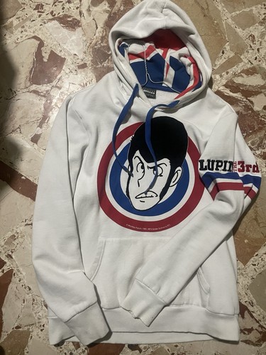 Felpa lupin 3rd hooded - lupin,