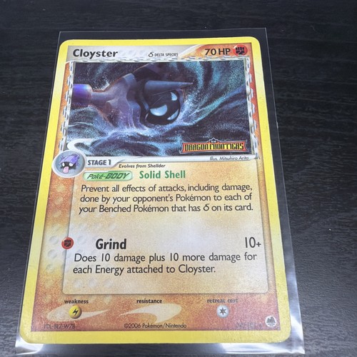 Pokemon tcg cloyster delta - pokemon,