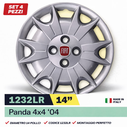 Set copricerchi coppa - copricerchi, ruota