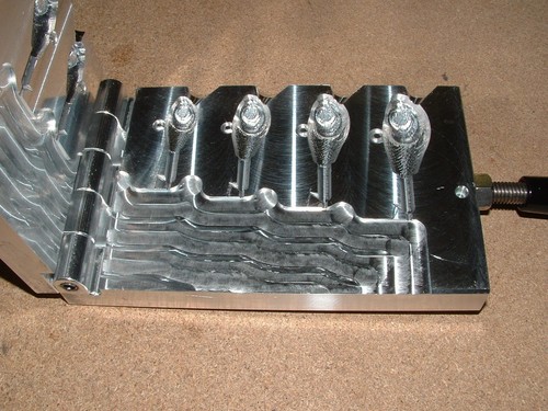 Stampo spinato guppy jig acqua - stampo,
