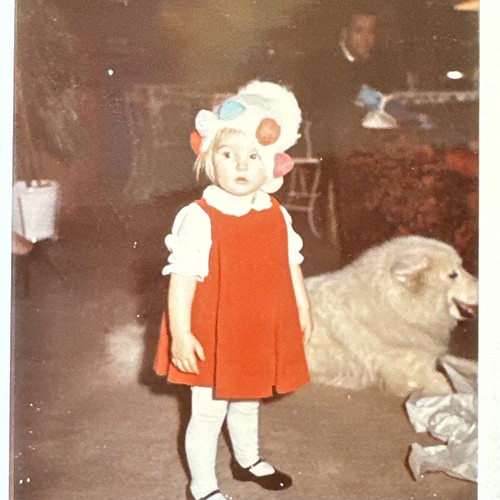 Bambina cappello insolito - e,