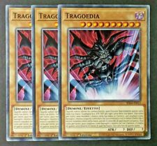 Set 3 Carte : TRAGOEDIA  in Italiano  SDSA-IT011 Comune YUGIOH