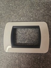 BTICINO L4803PB Living Int.- Placca 3P Plastica Bianco Solid