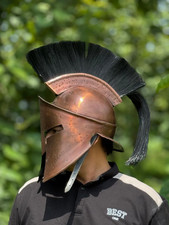 Elmetto in acciaio spartano