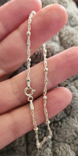 Bracciale catena corda - , taglio