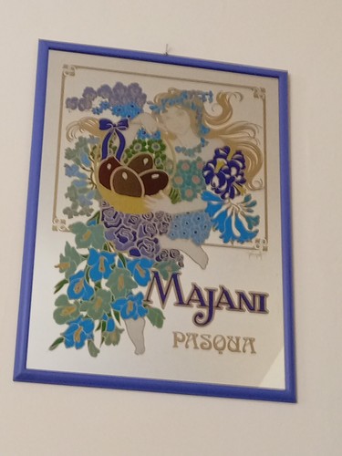 Specchio pubblicitario majani - specchio,