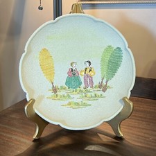 Piatto firmato ceramica