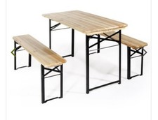 SET BIRRERIA TAVOLO PIEGHEVOLE