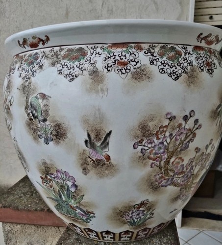 Grande vaso cinese antico - grande,