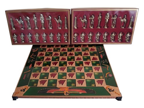 Gioco scacchi antico egitto - di,