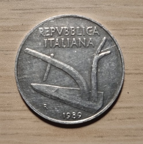 Lire spiga 1989 - 1989, repubblica
