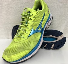 Scarpe da corsa trekking Mizuno Wave Rider 20 uomo taglia 15 giallo fluo blu