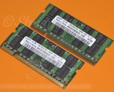 2 GB DDR2 (2 x 1 GB) memoria