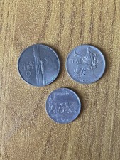 LOTTO 3 MONETE VITTORIO
