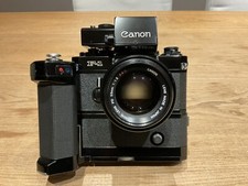 Canon F1 Power Winder + Booster T Finder + FD 55f/1.2 S.S.C.