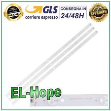 KIT 3 BARRE STRIP 8 LED PER TV 32" THOMSON JLD32081235-057AS-M 32HA3103 32HS3003