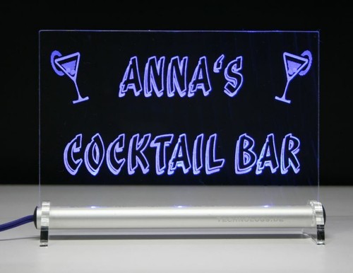 Insegna luminosa led cocktail - luminosa,