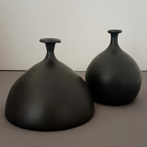 Coppia vasi ceramica colore - coppia,