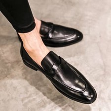 Mocassini classici da uomo Gomminos stile britannico mocassini scarpe comode slip-on taglia