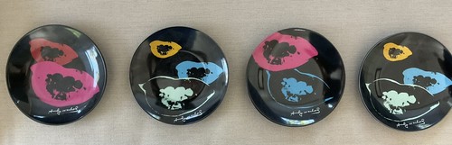 Round bird plates appetizer - round,
