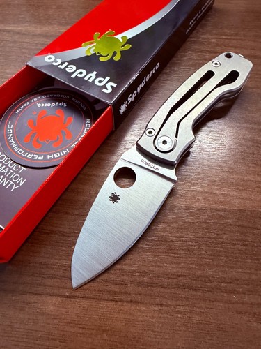 Rare spyderco pits c269tip - spyderco, 2