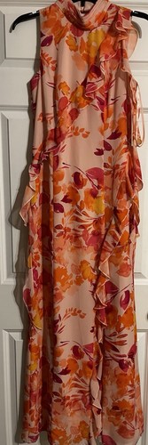 Eliza chiffon floral ruffle - eliza,