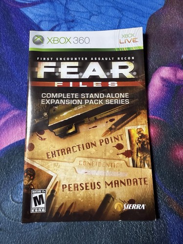 Fear files xbox - files, 360