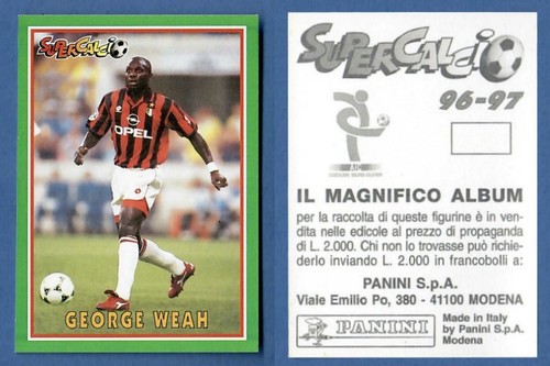 Figurina supercalcio - supercalcio, 96/97