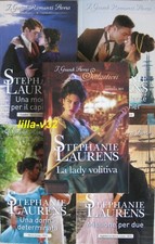 Stephanie Laurens :LA LADY VOLITIVA+UNA DONNA DETERMINATA+MISSIONE PER DUE + 2