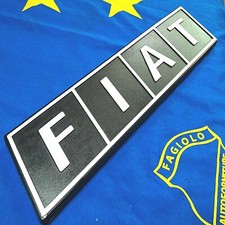 SCRITTA "FIAT"LOGO FURGONE DUCATO BADGE PLASTICA ABS CAMPER IVECO FIAT AUTOCARRI