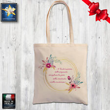 shopper borsa cotone MAESTRA