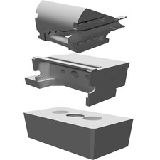 Direct Drive Mount for Mosquito BMG - Ender 5 HeroMe Gen5 3D Printer Compatible