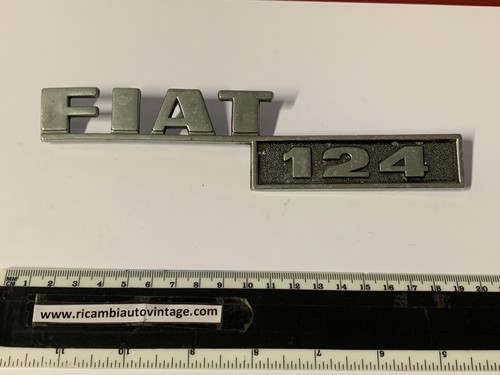 Fiat 124 sport - 124, fregio