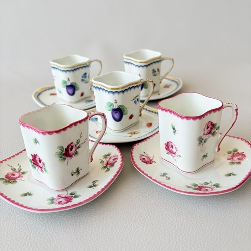 Set tazze piattini - 5,
