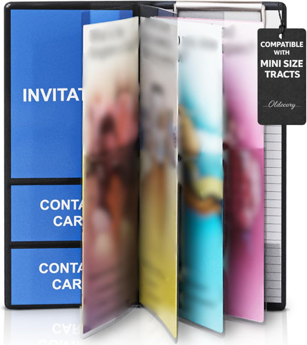 Tract holder for ministry - for,
