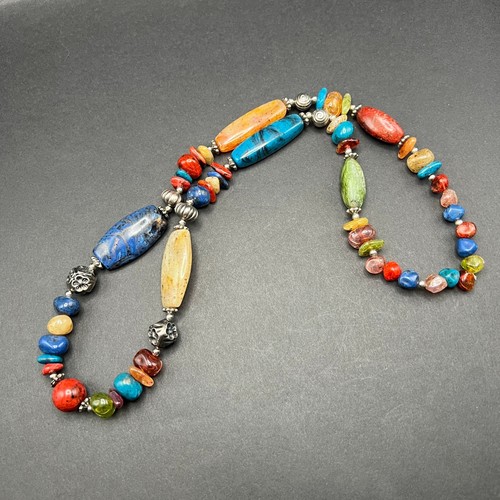 Collana perline grosse - perline,