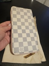 Portafoglio Wallet LOUIS VUITTON ZIPPY DAMIER AZUR OTTIME CONDIZIONI 