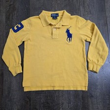 Polo ragazzo taglia 5 gialla